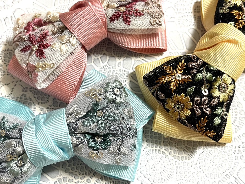 ネコチャンのご飯代にするリボン(+金具)