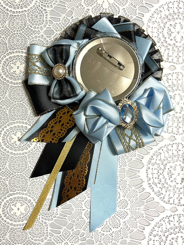 推しカラーロゼット🖤黒ver.38色展開(19〜35)