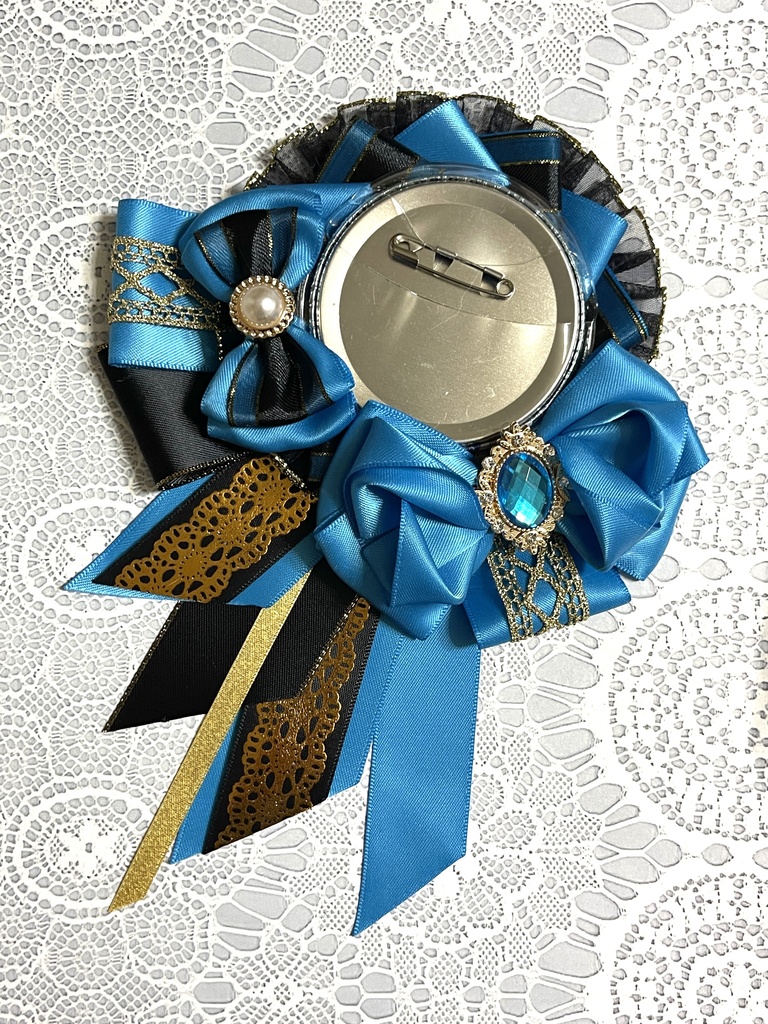 推しカラーロゼット🖤黒ver.38色展開(19〜35)