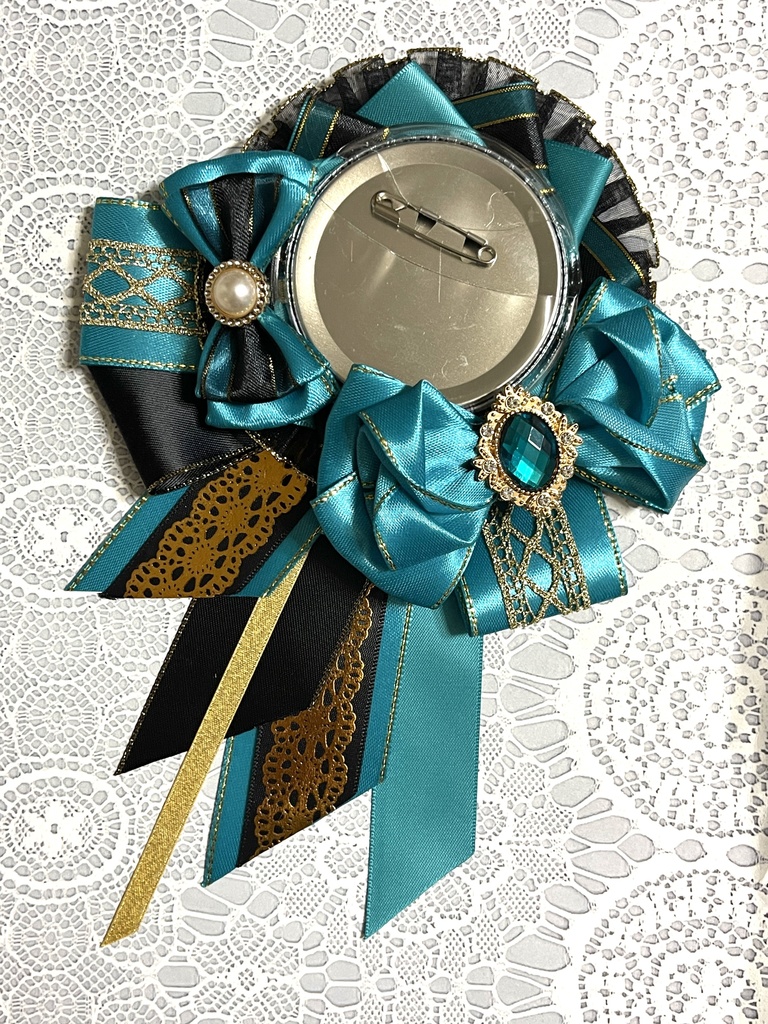 推しカラーロゼット🖤黒ver.38色展開(19〜35)