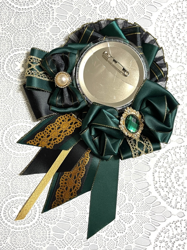推しカラーロゼット🖤黒ver.38色展開(19〜35)