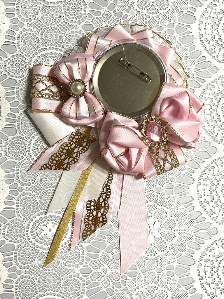 推しカラーロゼット🤍白ver.38色展開(1〜18)