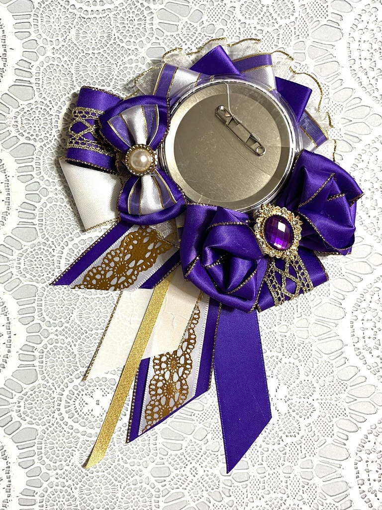 推しカラーロゼット🤍白ver.38色展開(19〜35)