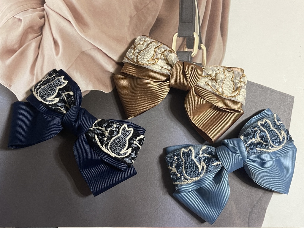 ネコチャンのご飯代にするリボン(+金具)