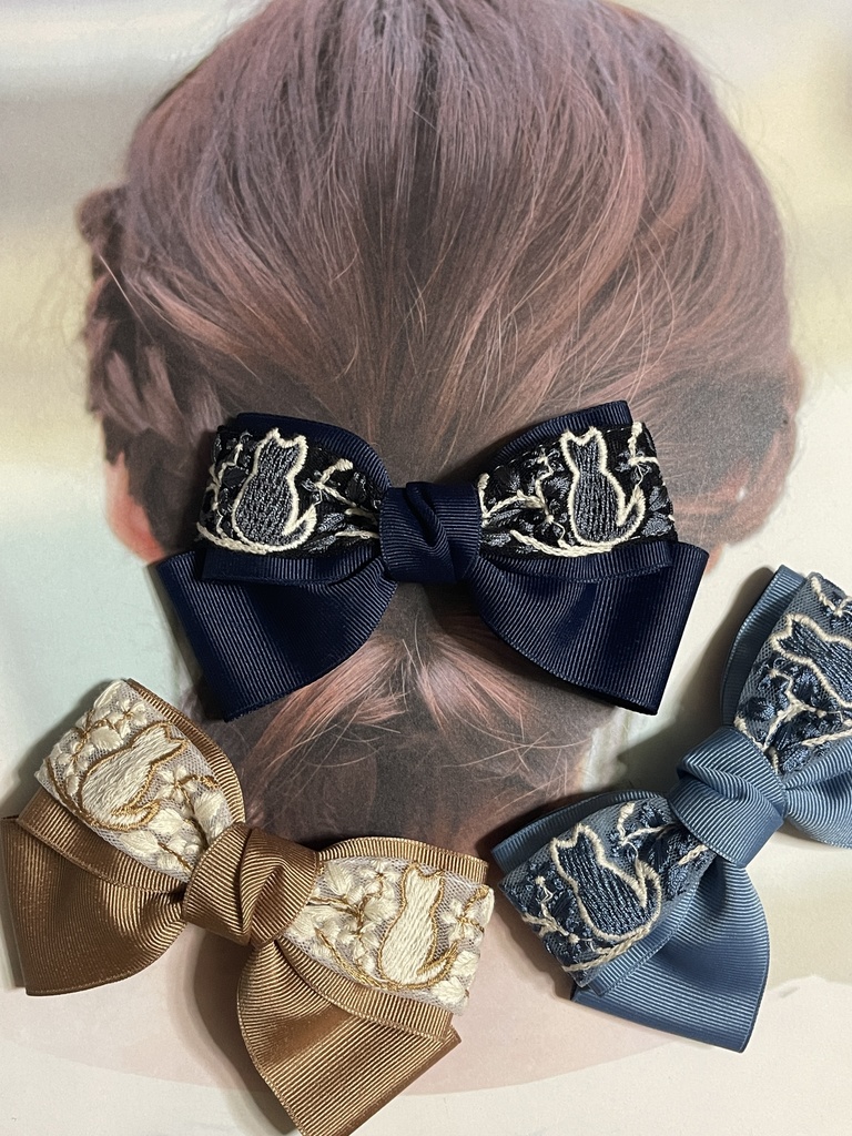 ネコチャンのご飯代にするリボン(+金具)