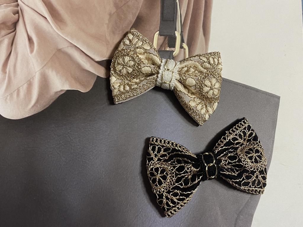 ネコチャンのご飯代にするリボン(+金具)