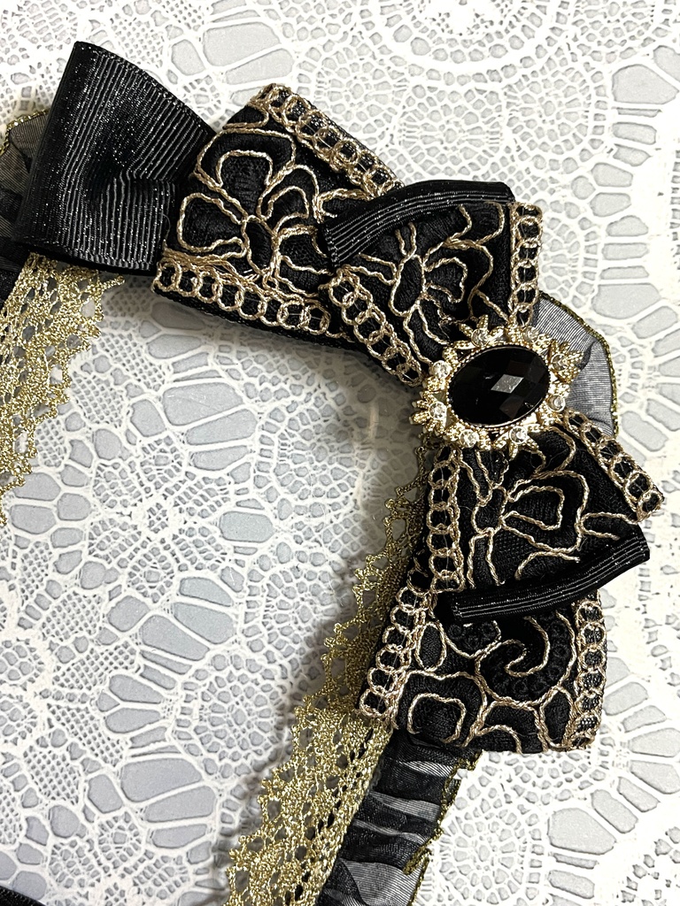 チュールインド刺繍硬質デコケース(B7・ブロマイドサイズ)2000円