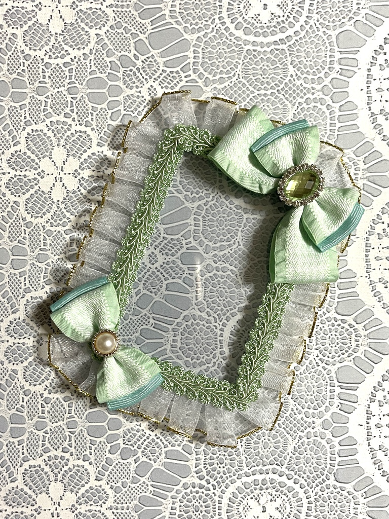 千鳥フリル硬質デコケース(B8・トレカサイズ)1000円