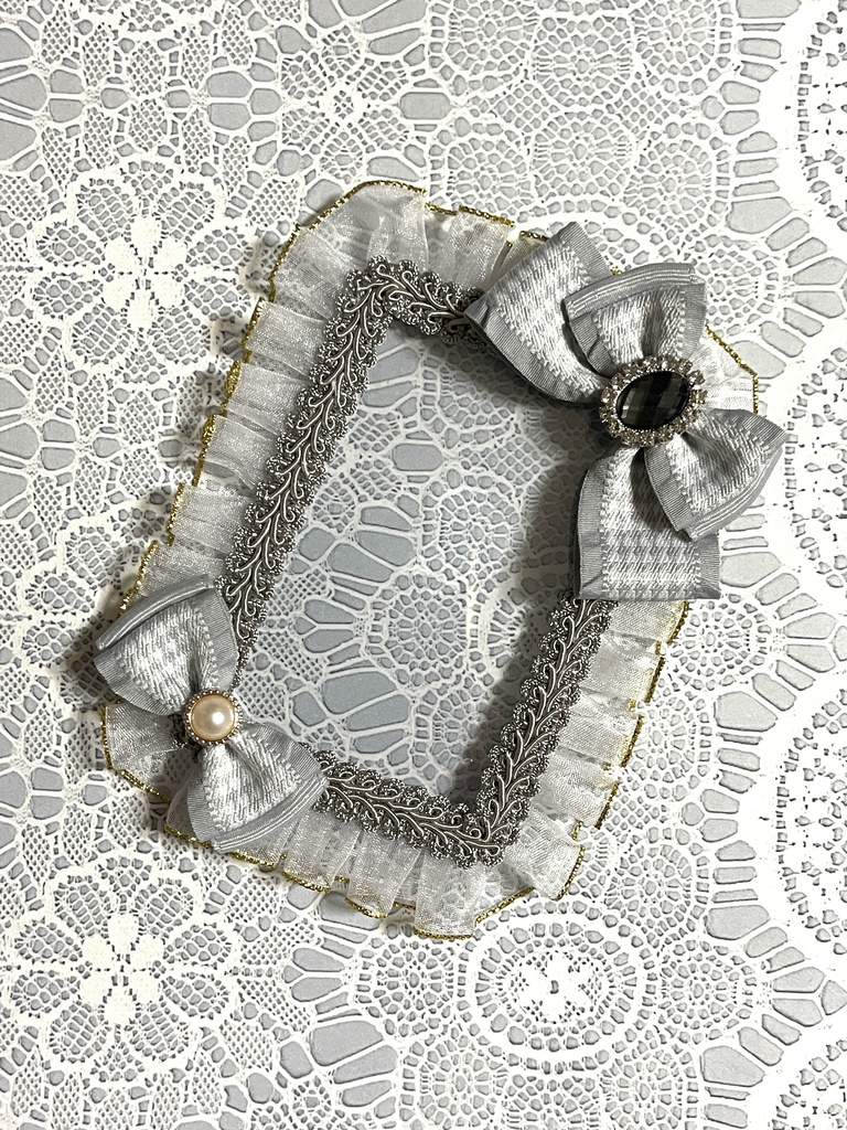 千鳥フリル硬質デコケース(B8・トレカサイズ)1000円