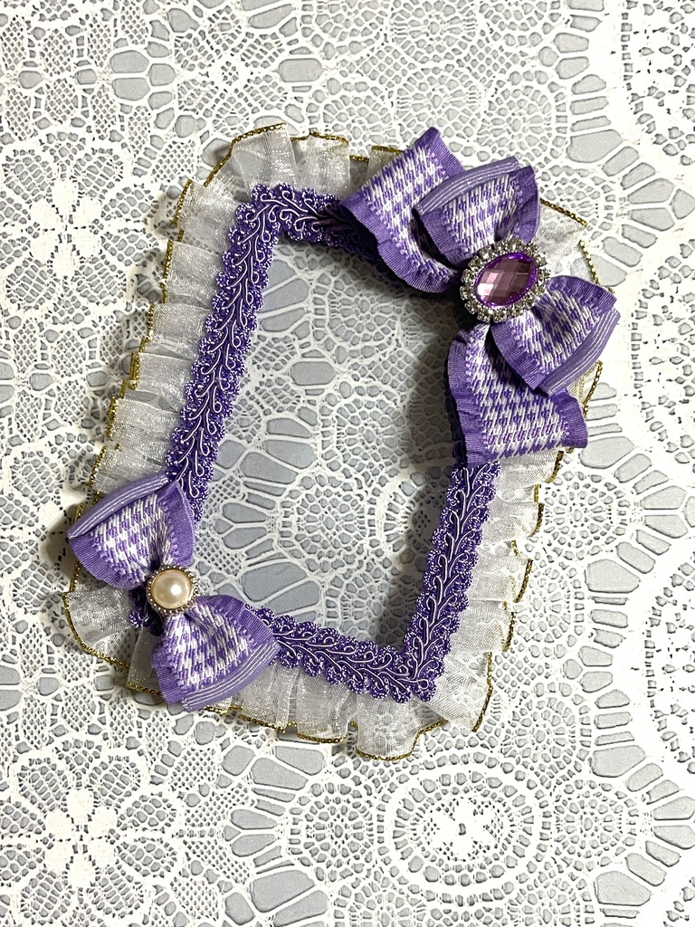 千鳥フリル硬質デコケース(B8・トレカサイズ)1000円