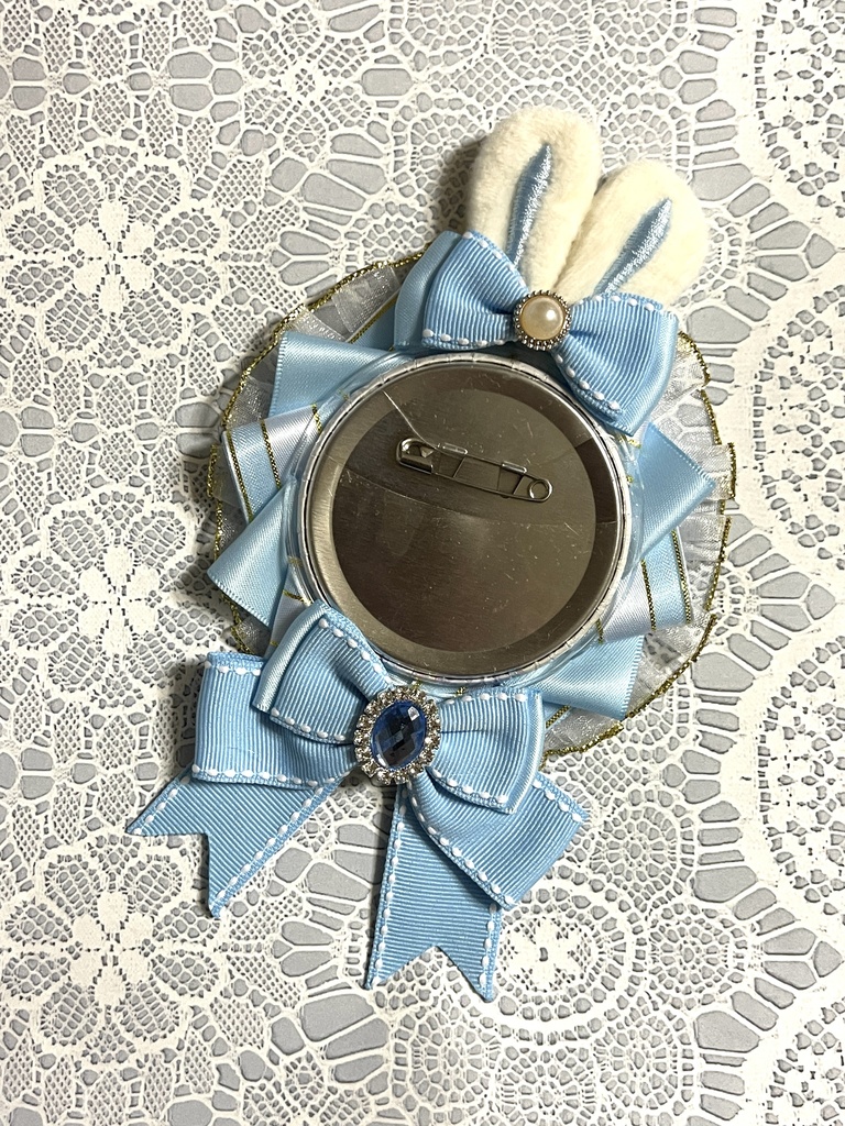 うさ耳ロゼット🐰1200円