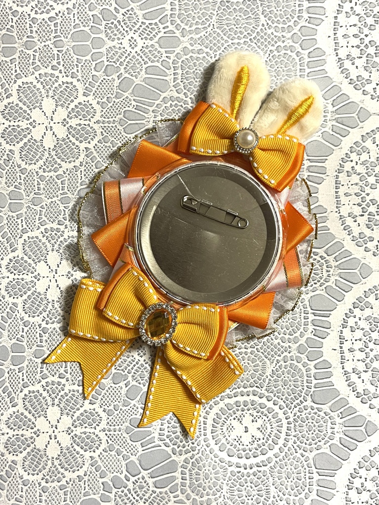 うさ耳ロゼット🐰1200円