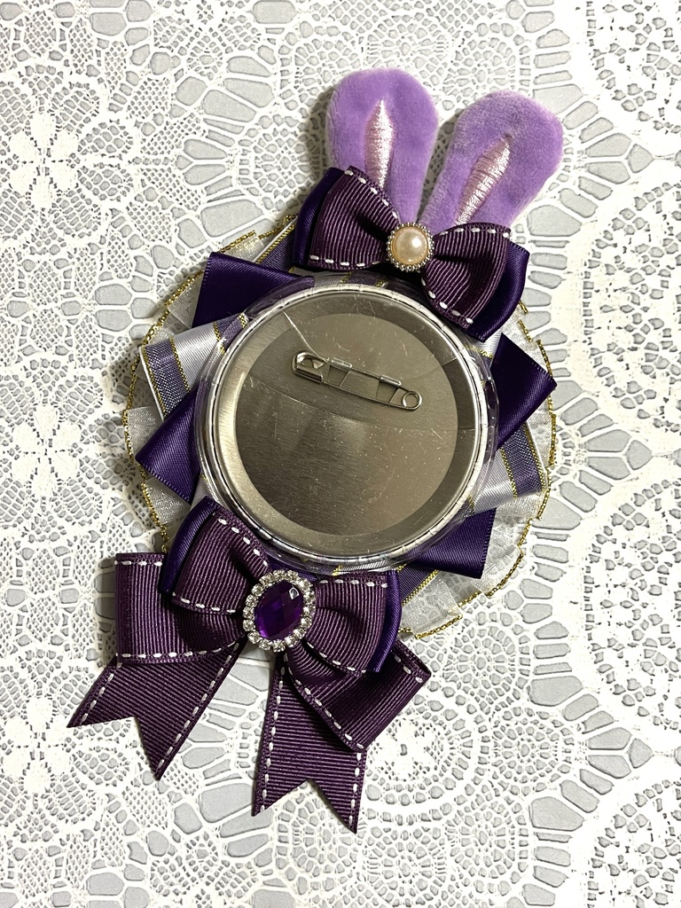 うさ耳ロゼット🐰1200円