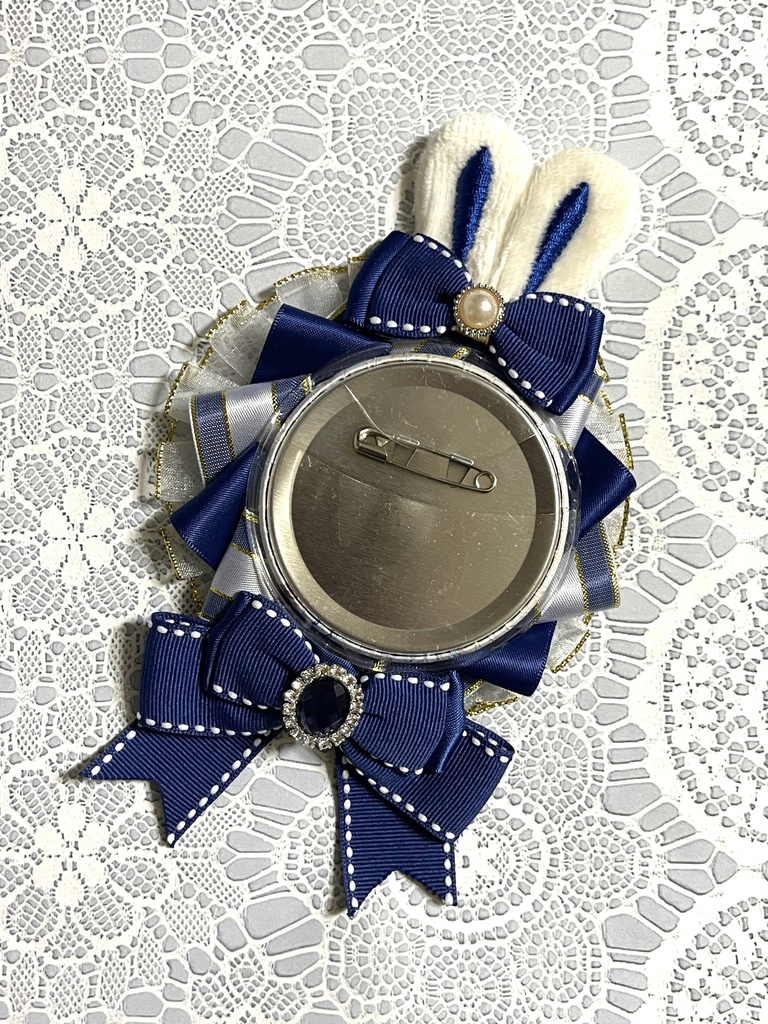 うさ耳ロゼット🐰1200円