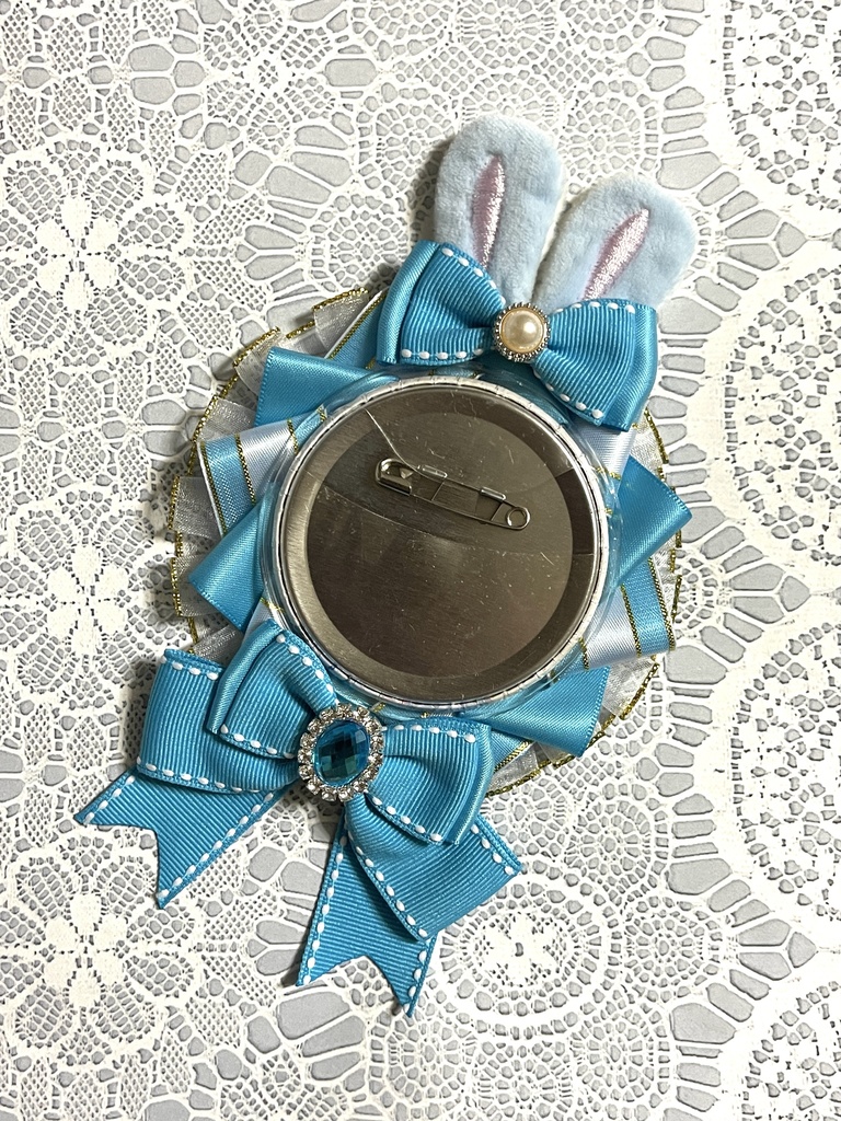 うさ耳ロゼット🐰1200円