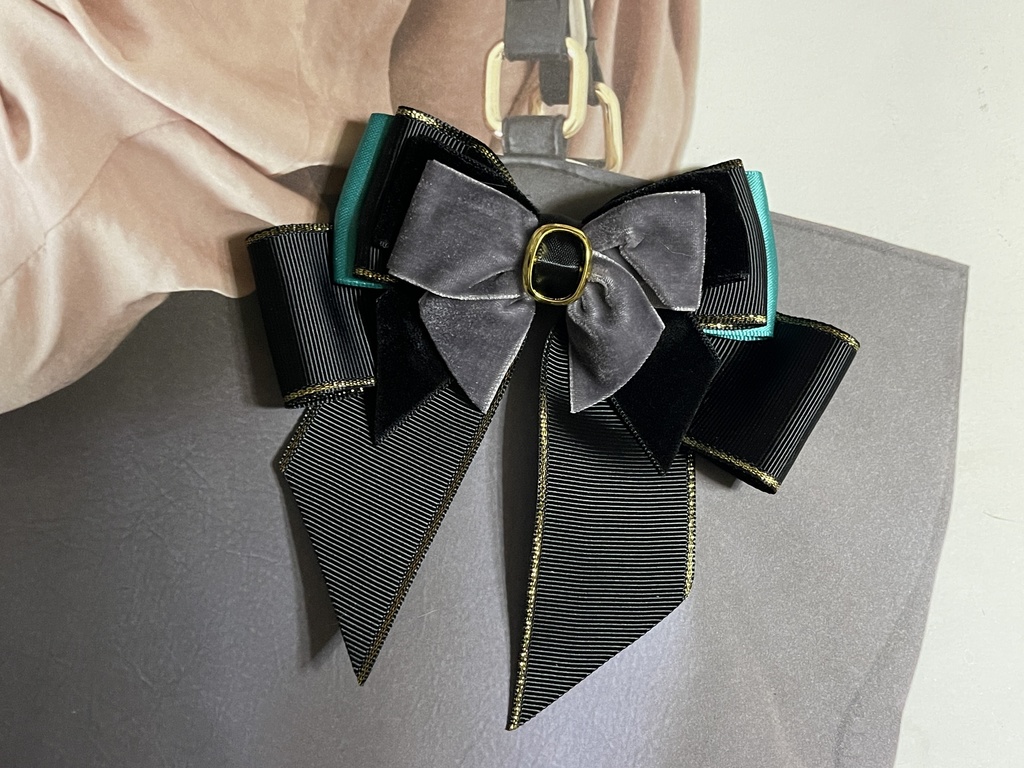 mhyk6周年イメージリボン(1200円+金具)