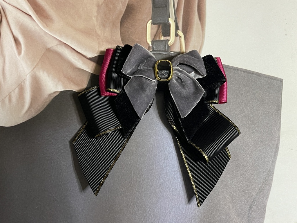 mhyk6周年イメージリボン(1200円+金具)