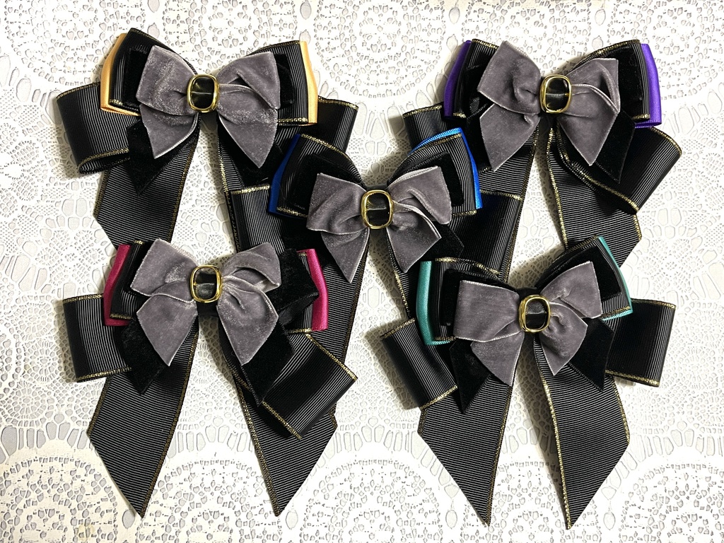 mhyk6周年イメージリボン(1200円+金具)