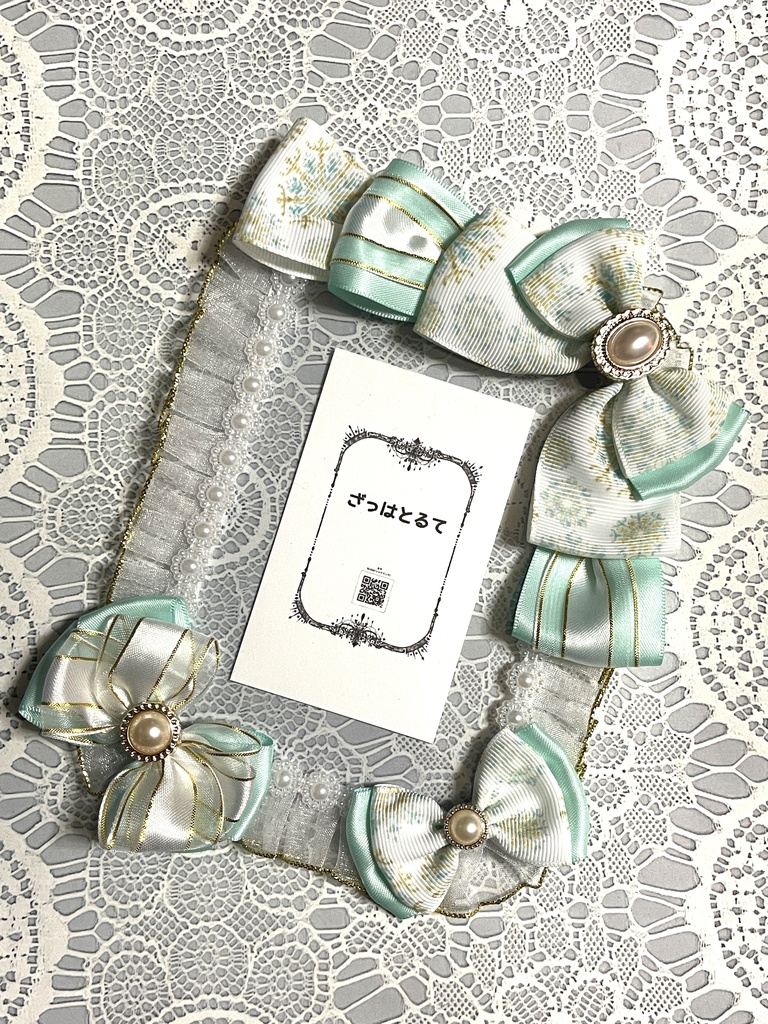 雪の結晶❄️硬質デコケース(B7・ブロマイドサイズ)1800円