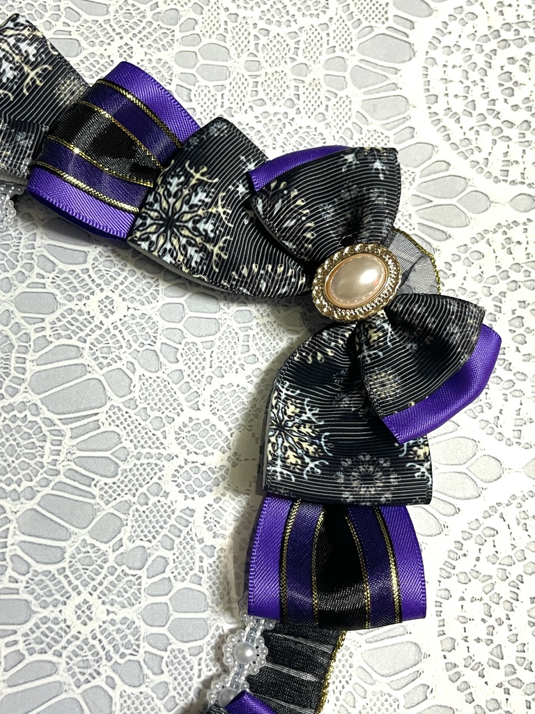 雪の結晶❄️硬質デコケース(B7・ブロマイドサイズ)1800円