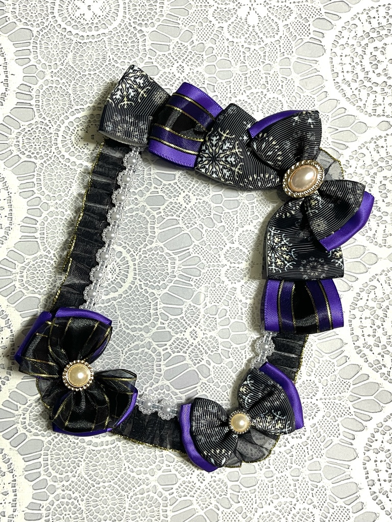 雪の結晶❄️硬質デコケース(B7・ブロマイドサイズ)1800円