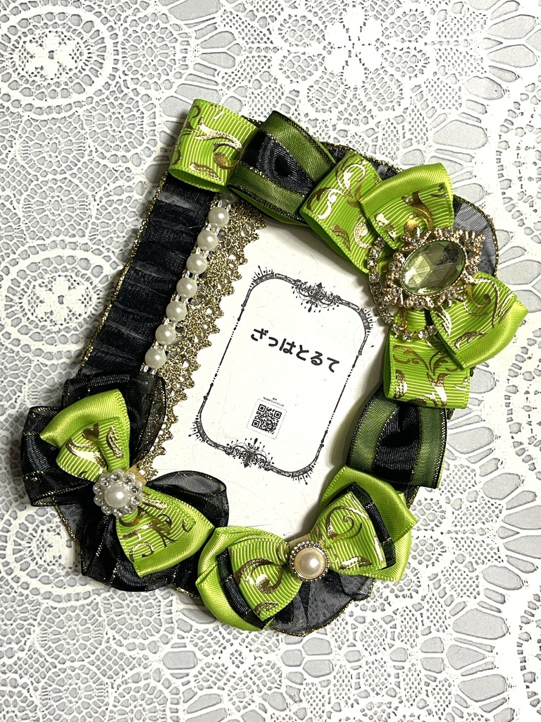 推しカラー🖤黒ver硬質デコケース(B8・トレカサイズ)1600円