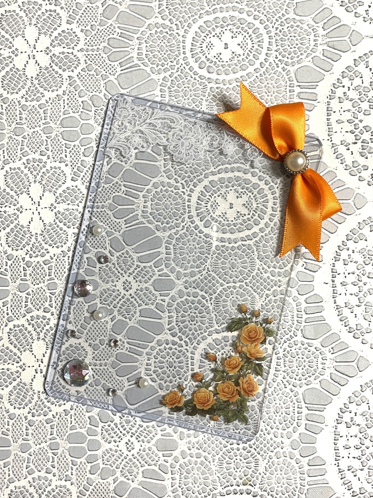 シンプル💐硬質デコケース(B7・ブロマイドサイズ)10種類