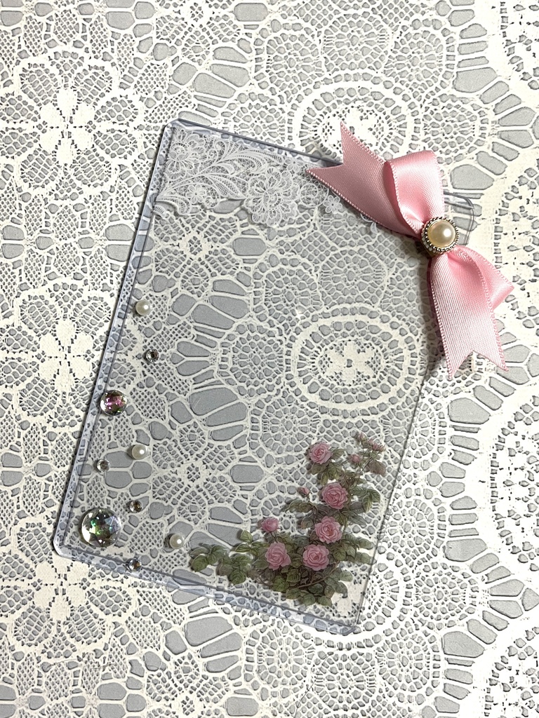 シンプル💐硬質デコケース(B7・ブロマイドサイズ)10種類