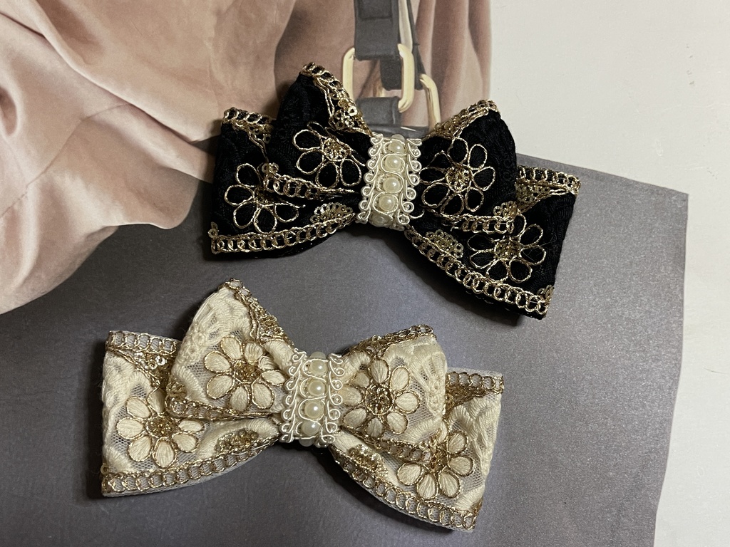 ネコチャンのご飯代にするリボン(+金具)