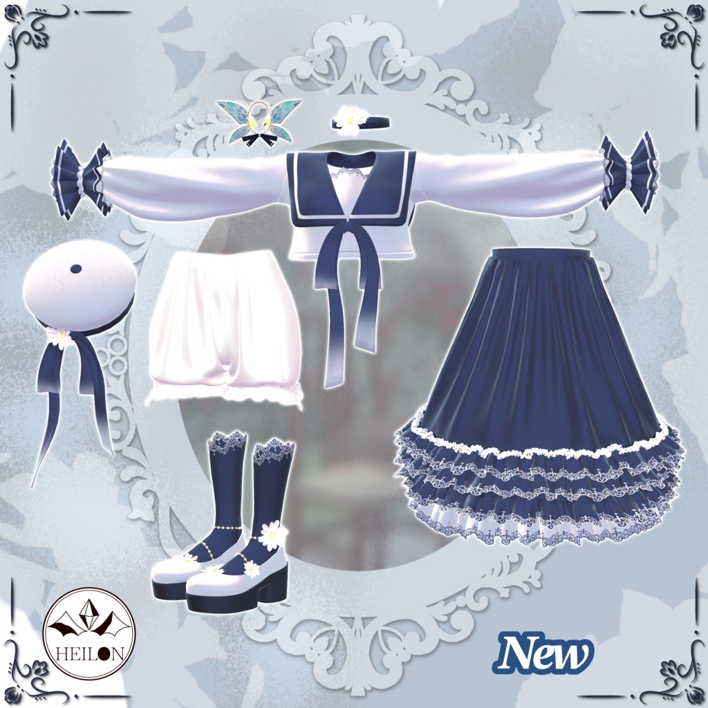 【9アバター対応】fairy dress