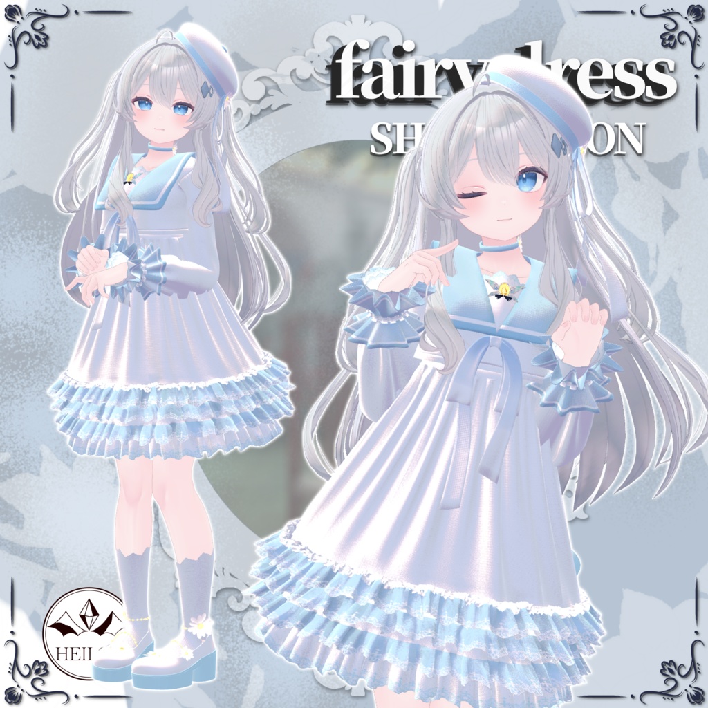 【9アバター対応】fairy dress