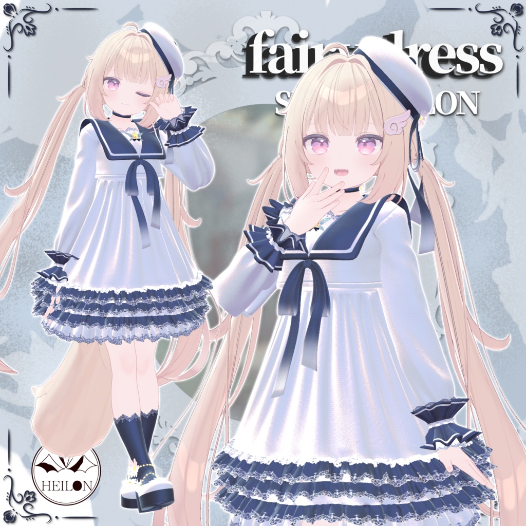 【9アバター対応】fairy dress