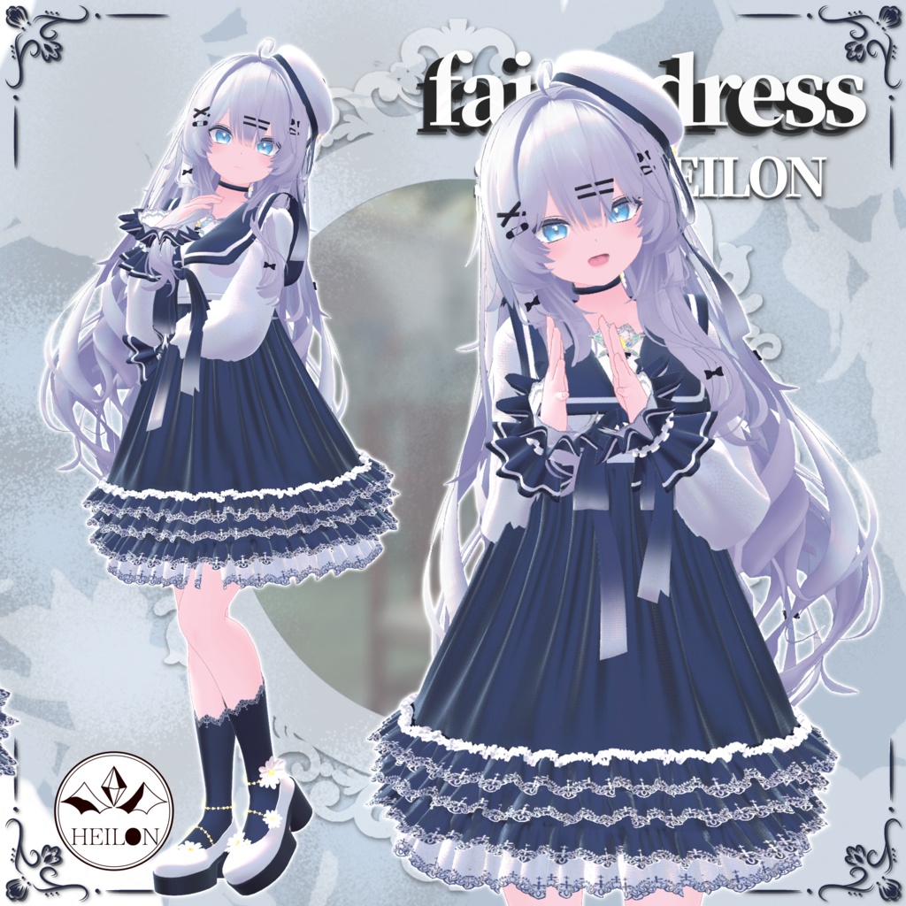 【9アバター対応】fairy dress