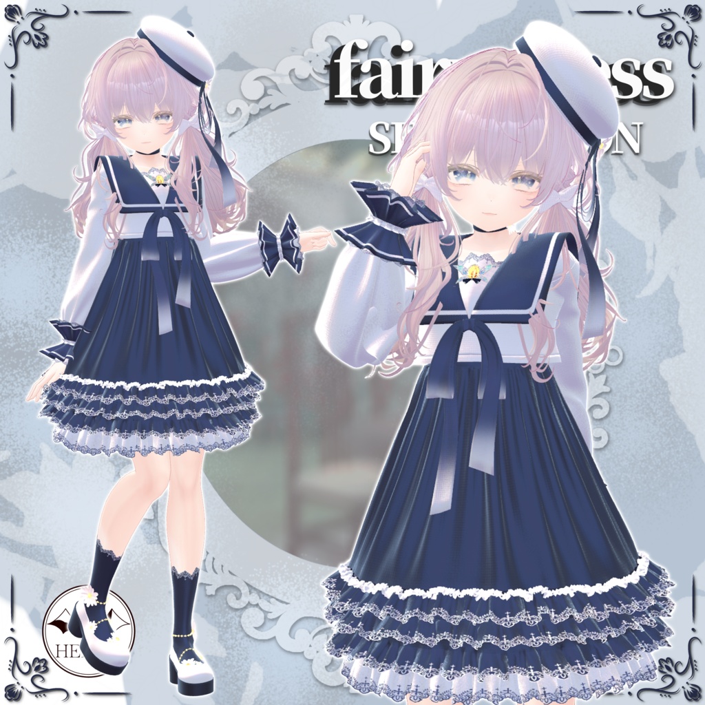 【9アバター対応】fairy dress