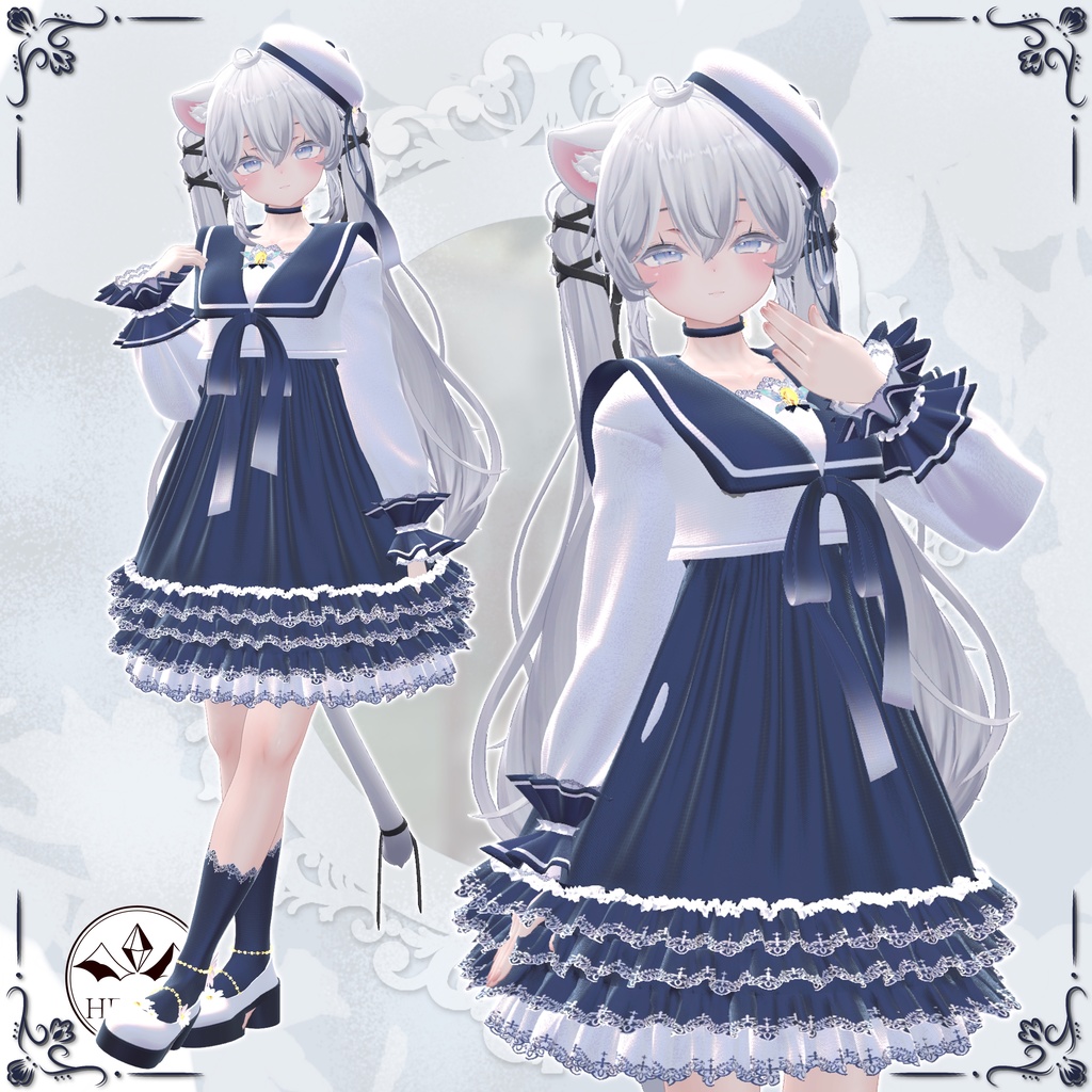 【9アバター対応】fairy dress