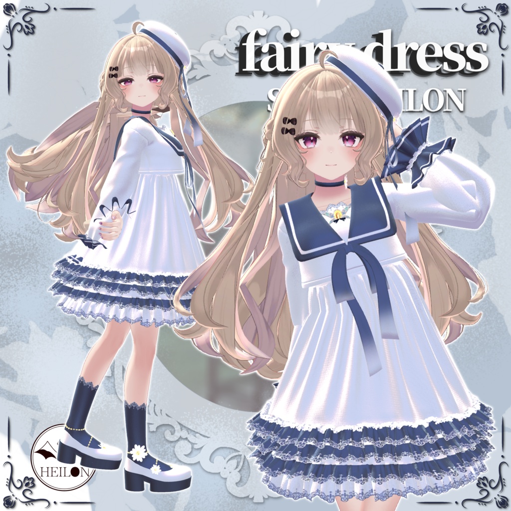 【9アバター対応】fairy dress