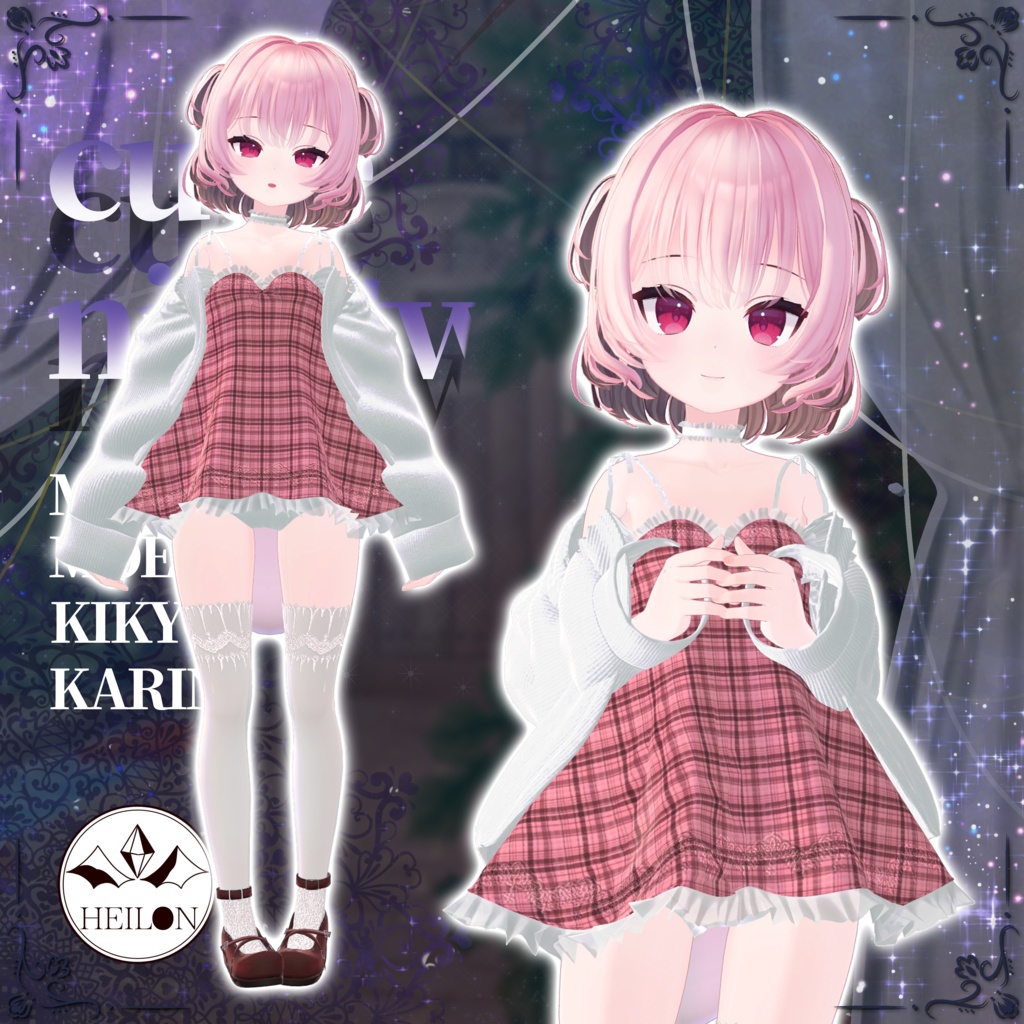 【4アバター対応】cutie nightwear