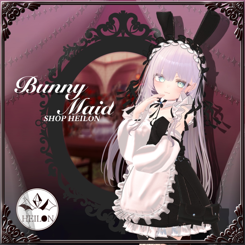 【9アバター対応】bunny maid