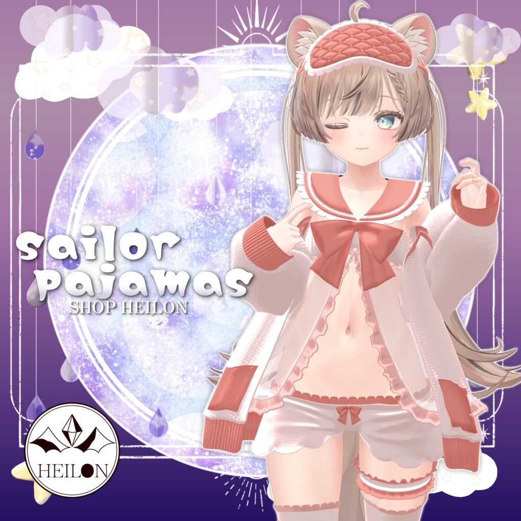 【7アバター対応】sailor pajamas