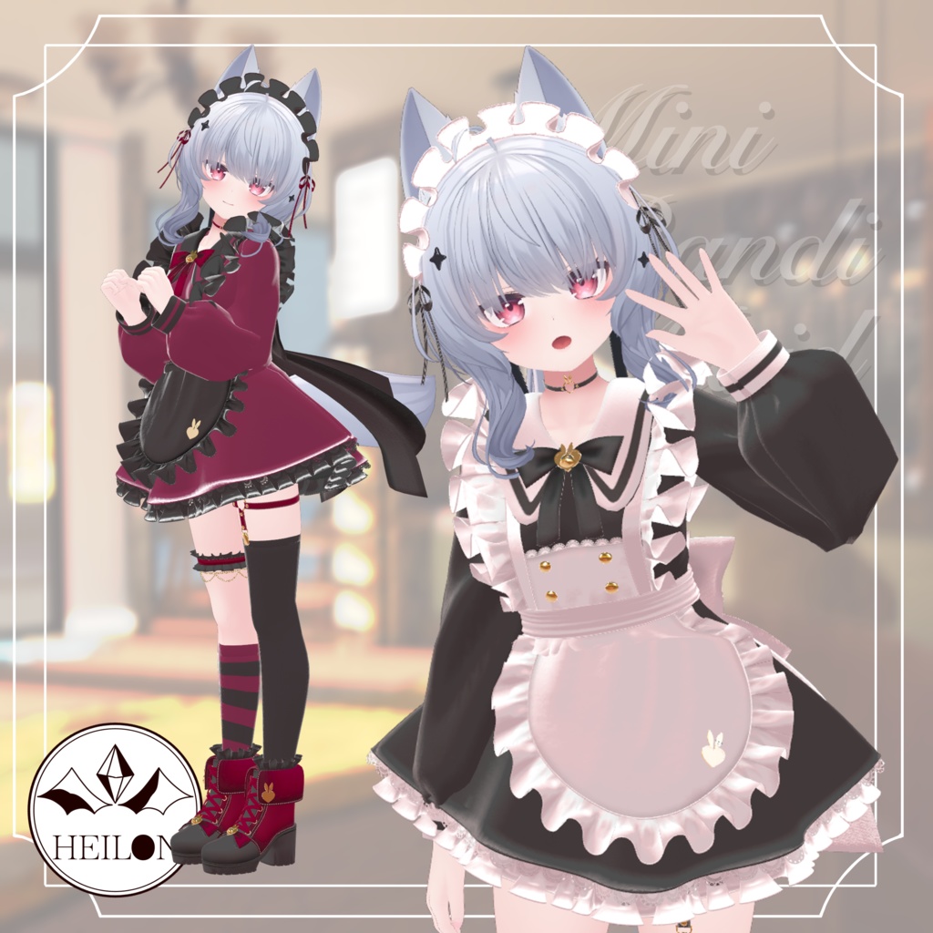 【10アバター対応】Mini Rabdi Maid