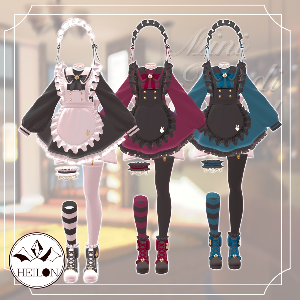 【10アバター対応】Mini Rabdi Maid