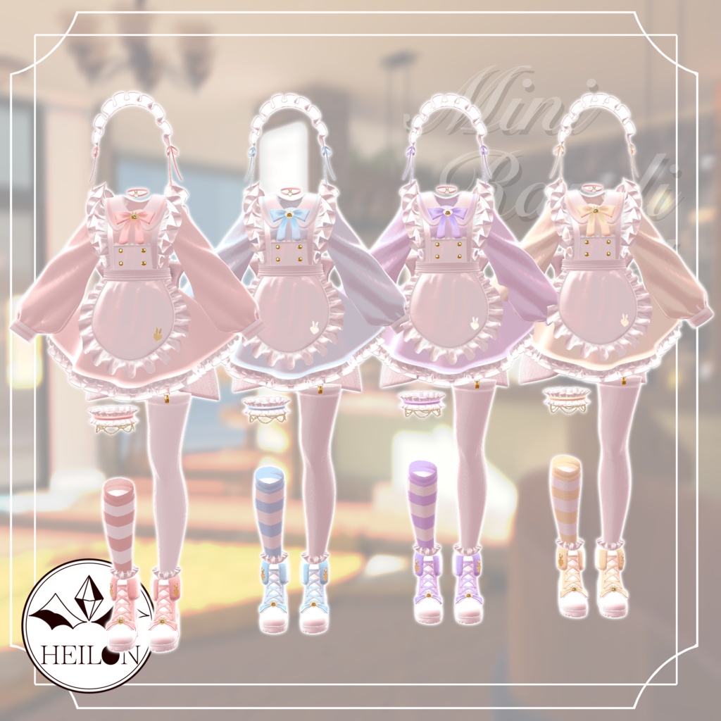 【10アバター対応】Mini Rabdi Maid