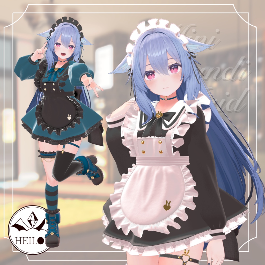 【10アバター対応】Mini Rabdi Maid