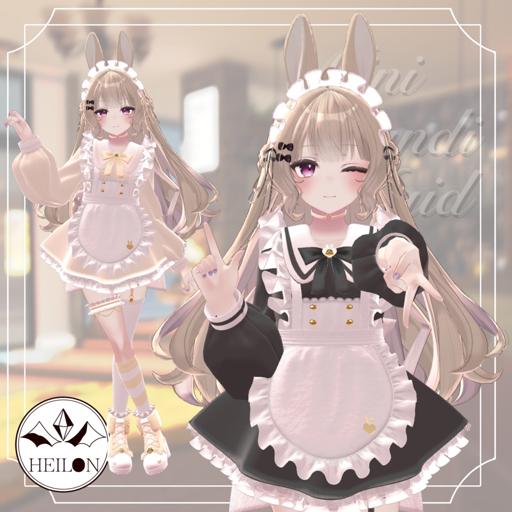 【10アバター対応】Mini Rabdi Maid