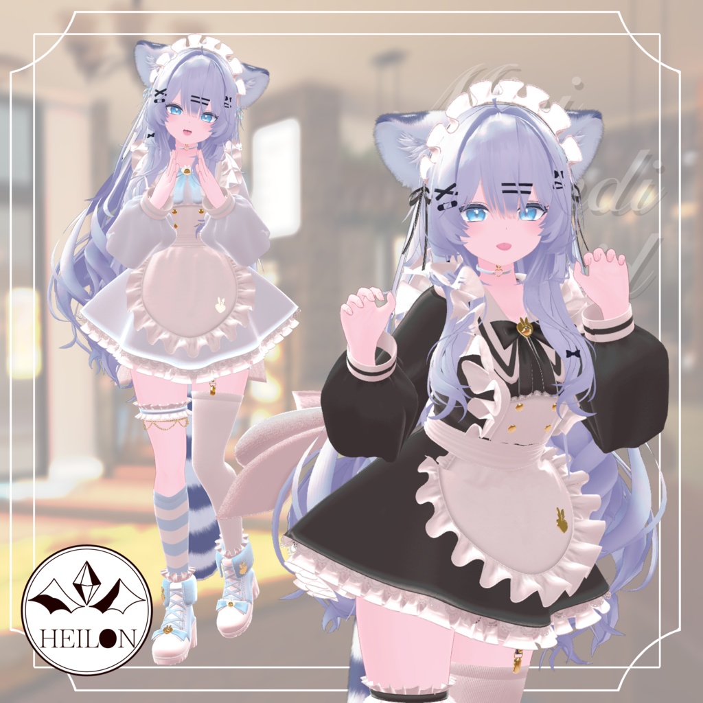 【10アバター対応】Mini Rabdi Maid