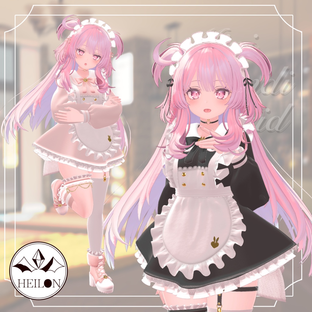 【10アバター対応】Mini Rabdi Maid