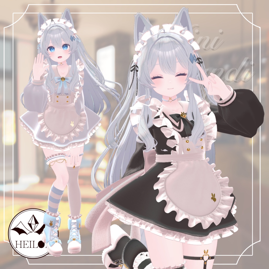 【10アバター対応】Mini Rabdi Maid