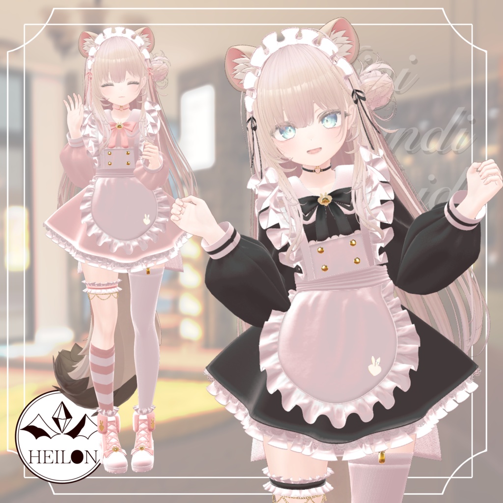 【10アバター対応】Mini Rabdi Maid