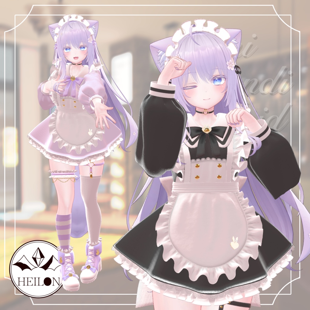 【10アバター対応】Mini Rabdi Maid