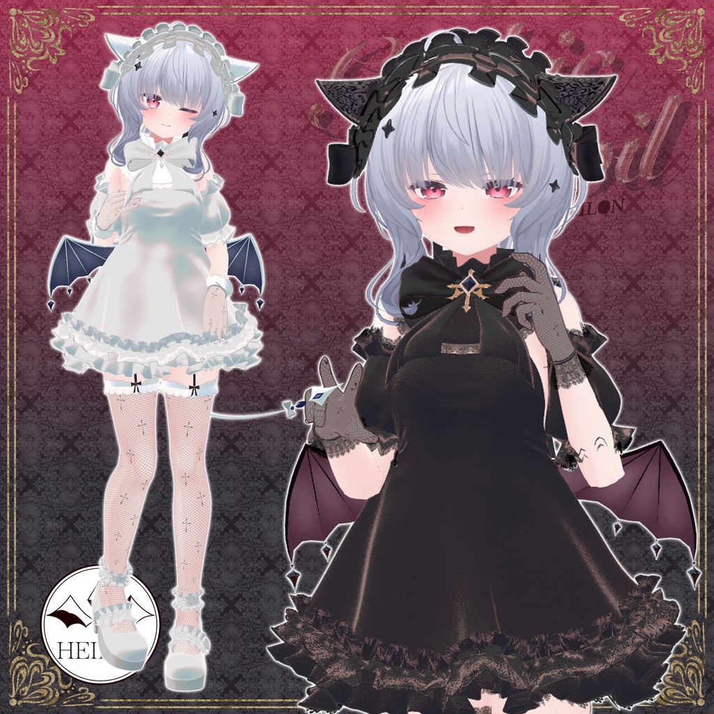 【10アバター対応】Gothic Devil